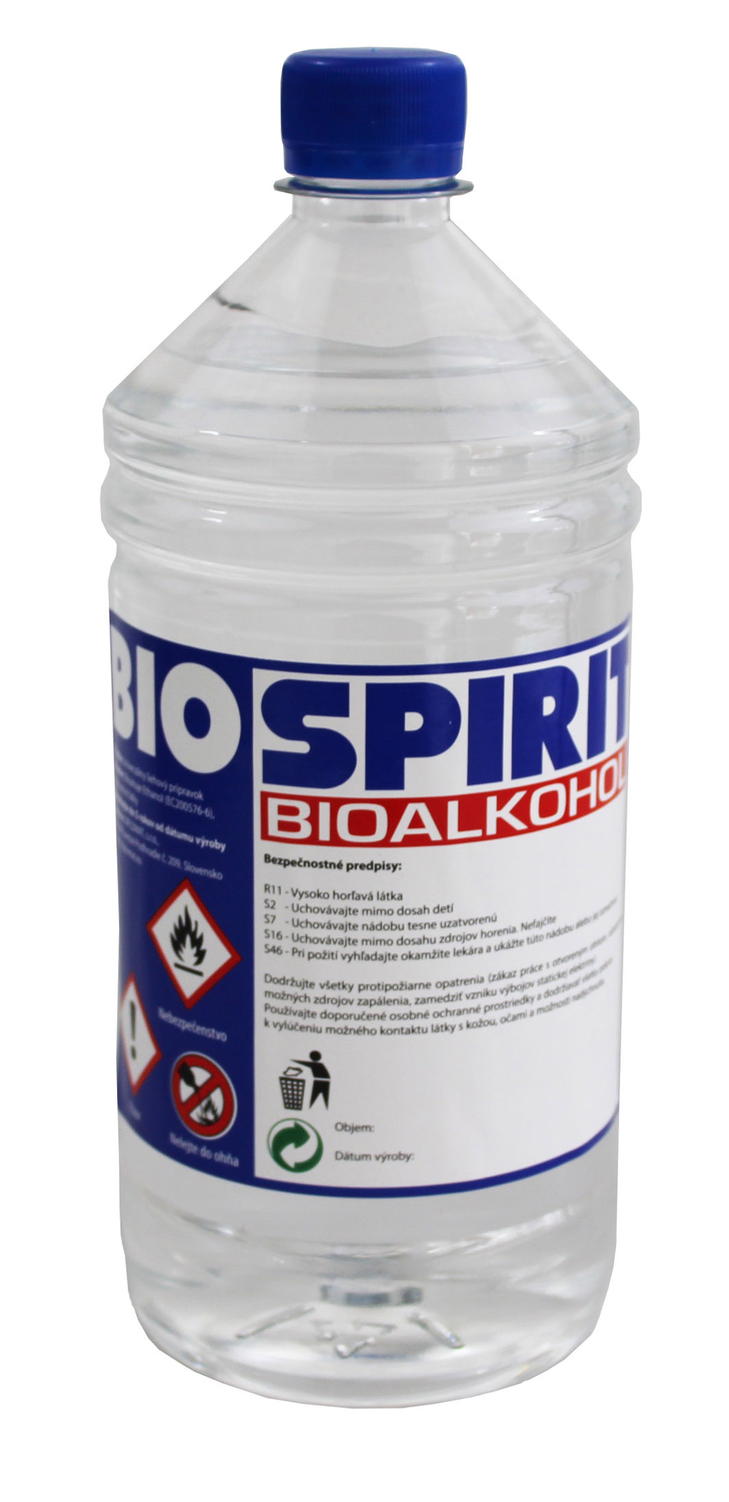 Lieh BIO Spirit 1 liter  (12ks) - palivo pre biokrby