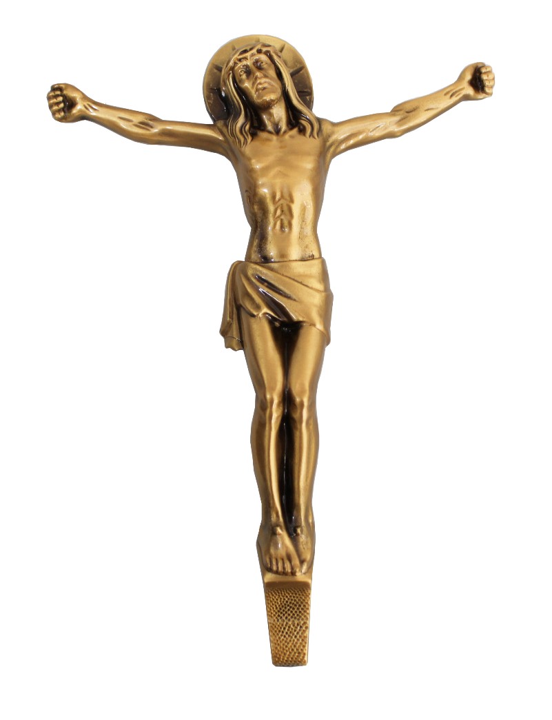 Telo Krista / bronzové 30 cm