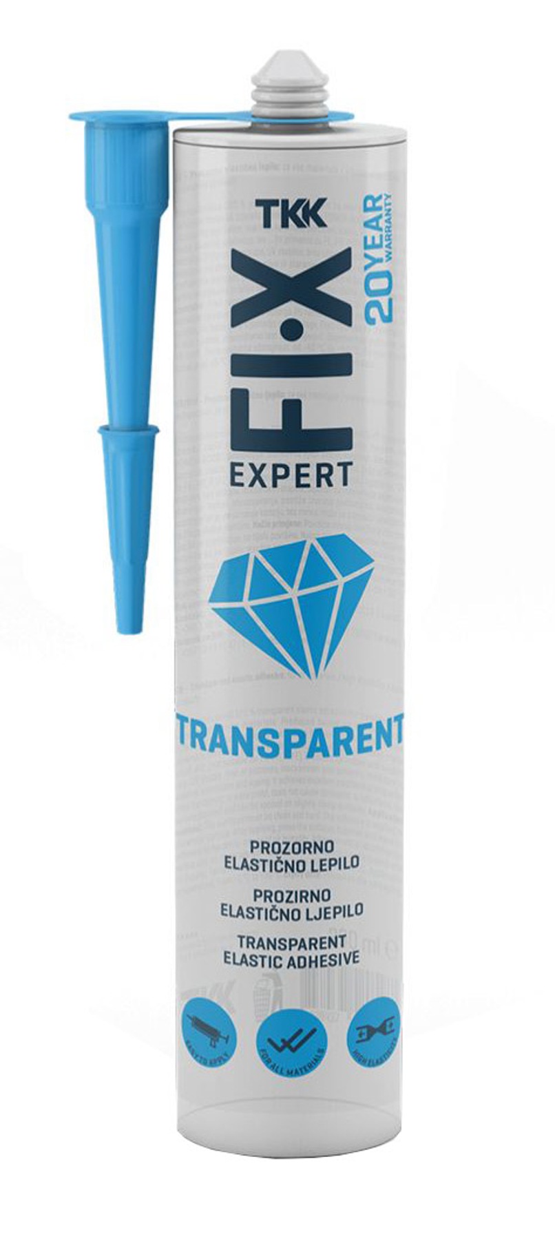 Lepidlo TKK FIX Expert Transparent / 290 ml