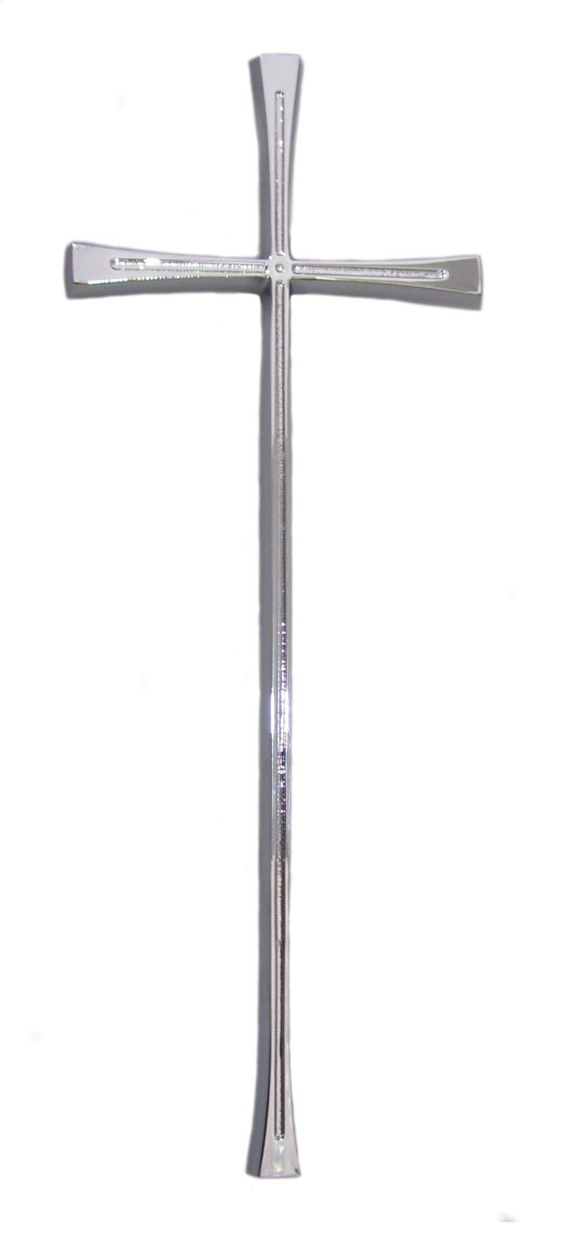 Krížik 1.B - strieborný - výška  29 cm