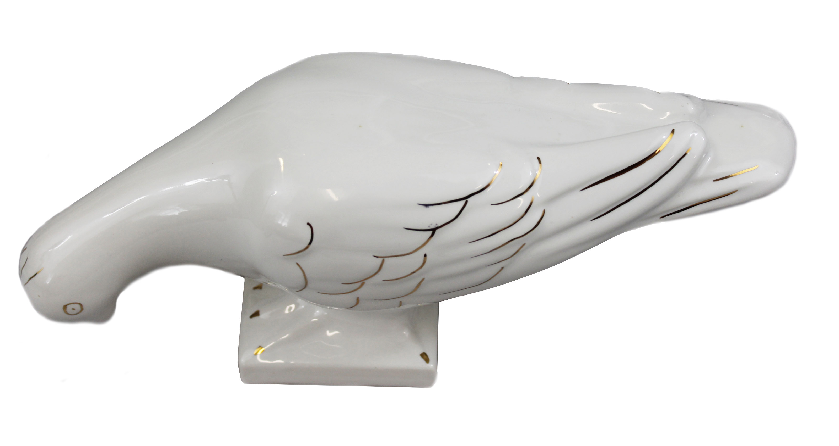 Porcelánová holubica - ľavá