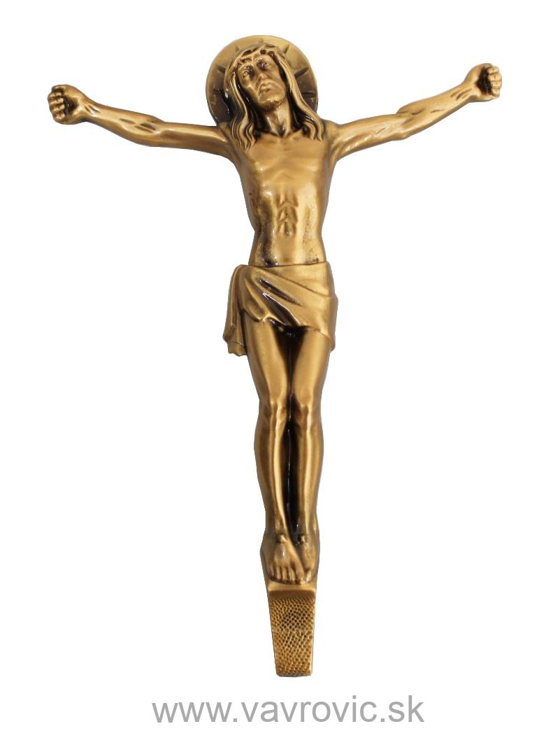 Telo Krista / bronzové 30 cm