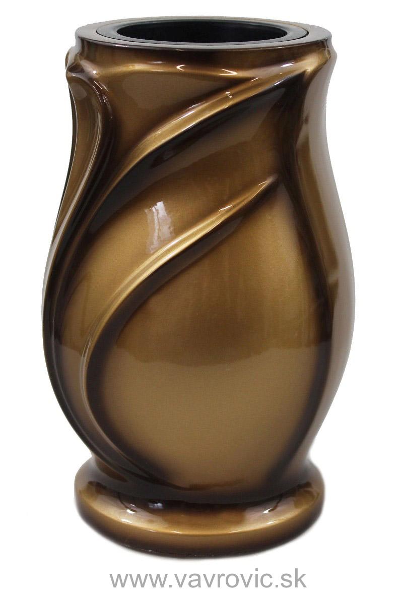 Živicová váza V9 - Imitácia Bronz s patinou