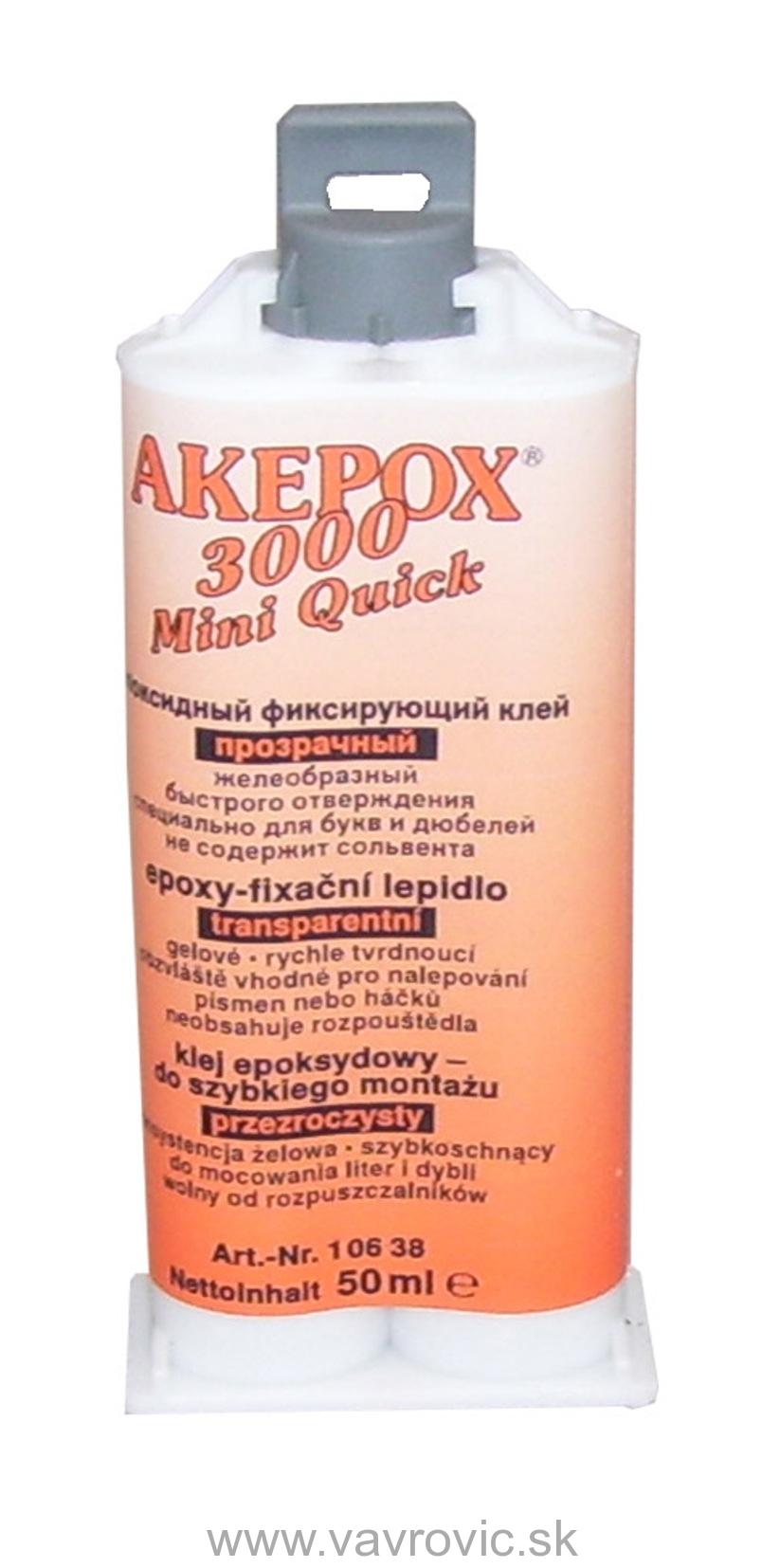 AKEMI Akepox 3000 - transpatentné / 50 ml