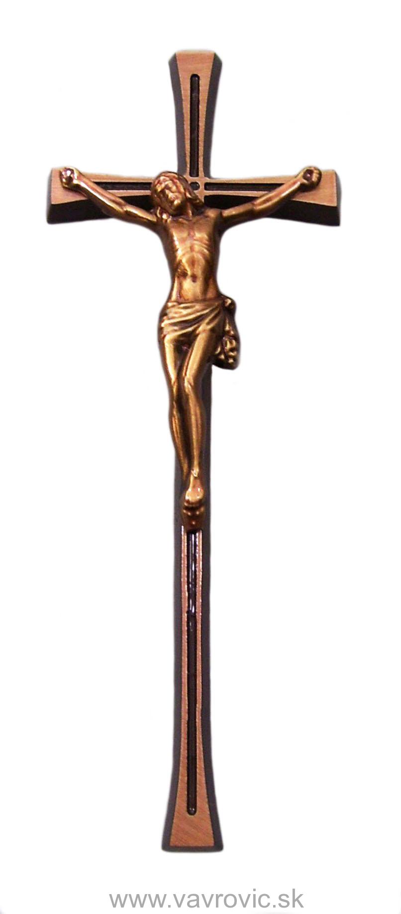 Krížik 1.S - bronzový - výška  20 cm