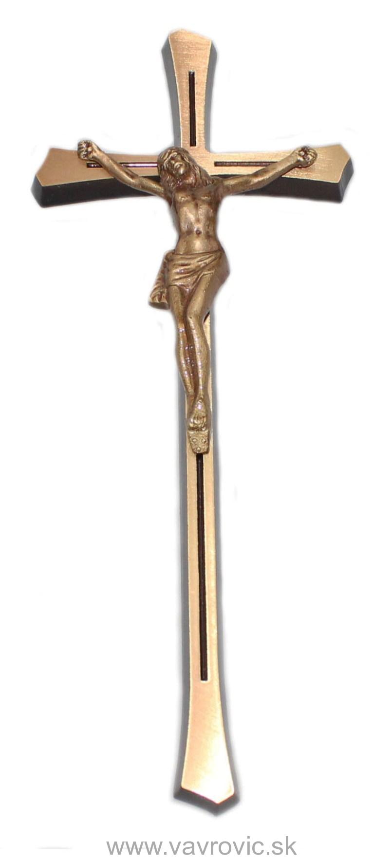 Krížik 2.S - bronzový - výška  30 cm