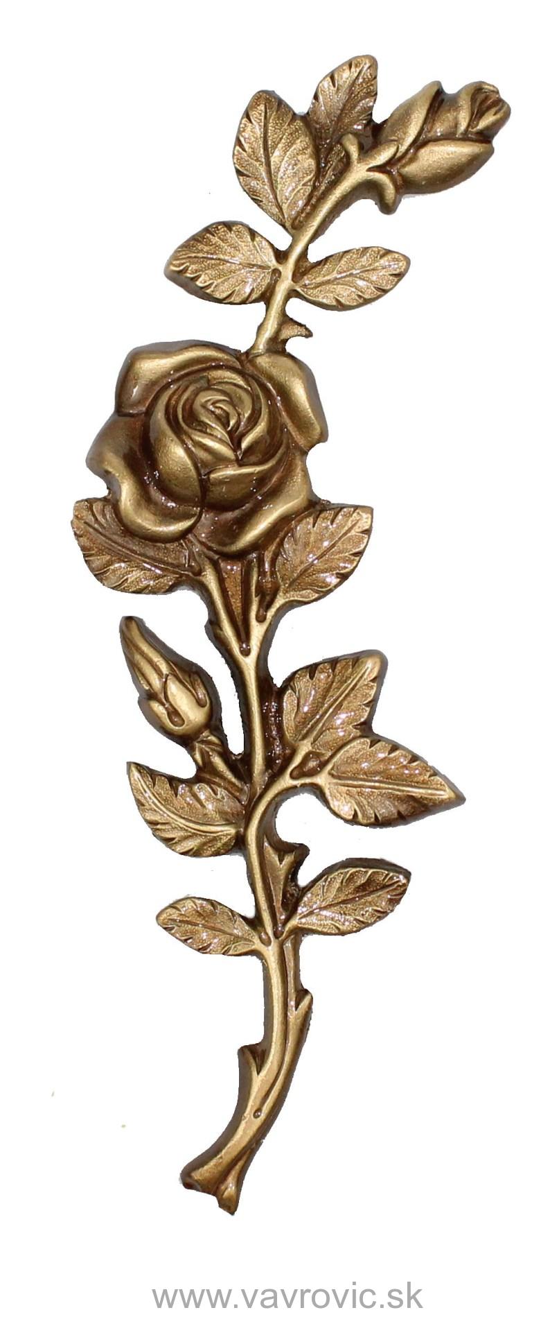 Ruža bronz - rovná / 20 cm