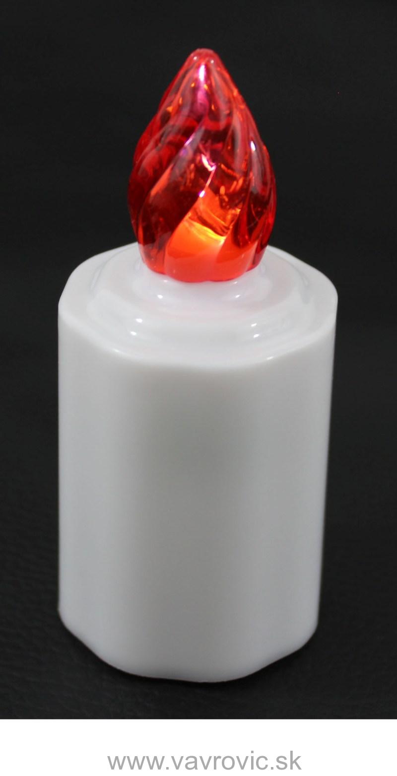 LED náhrobný kahanček ZE1 - červený