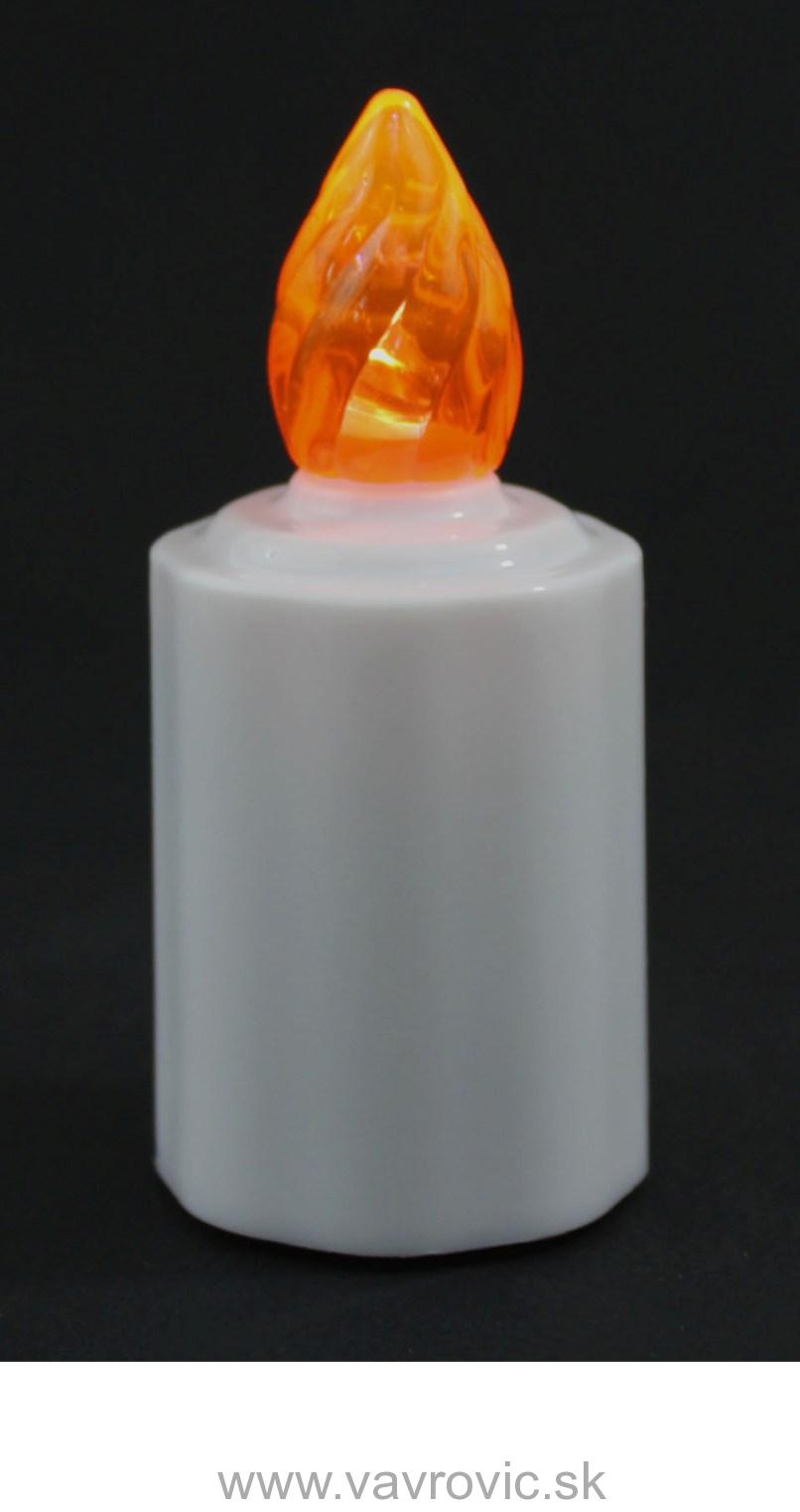 LED náhrobný kahanček ZE1 - oranžový