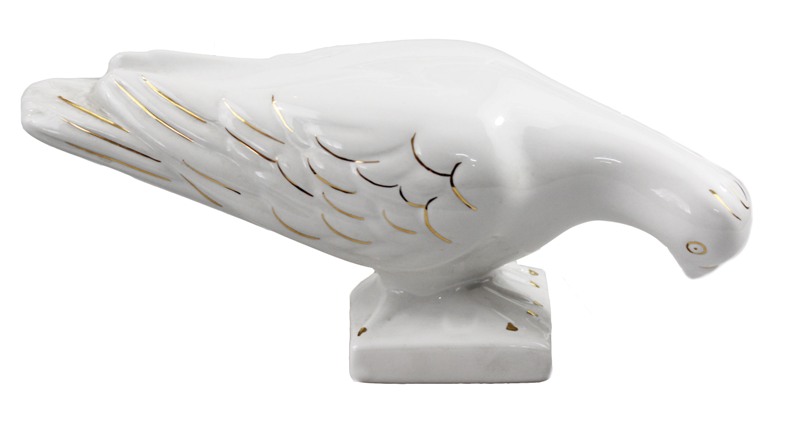 Porcelánová holubica - pravá