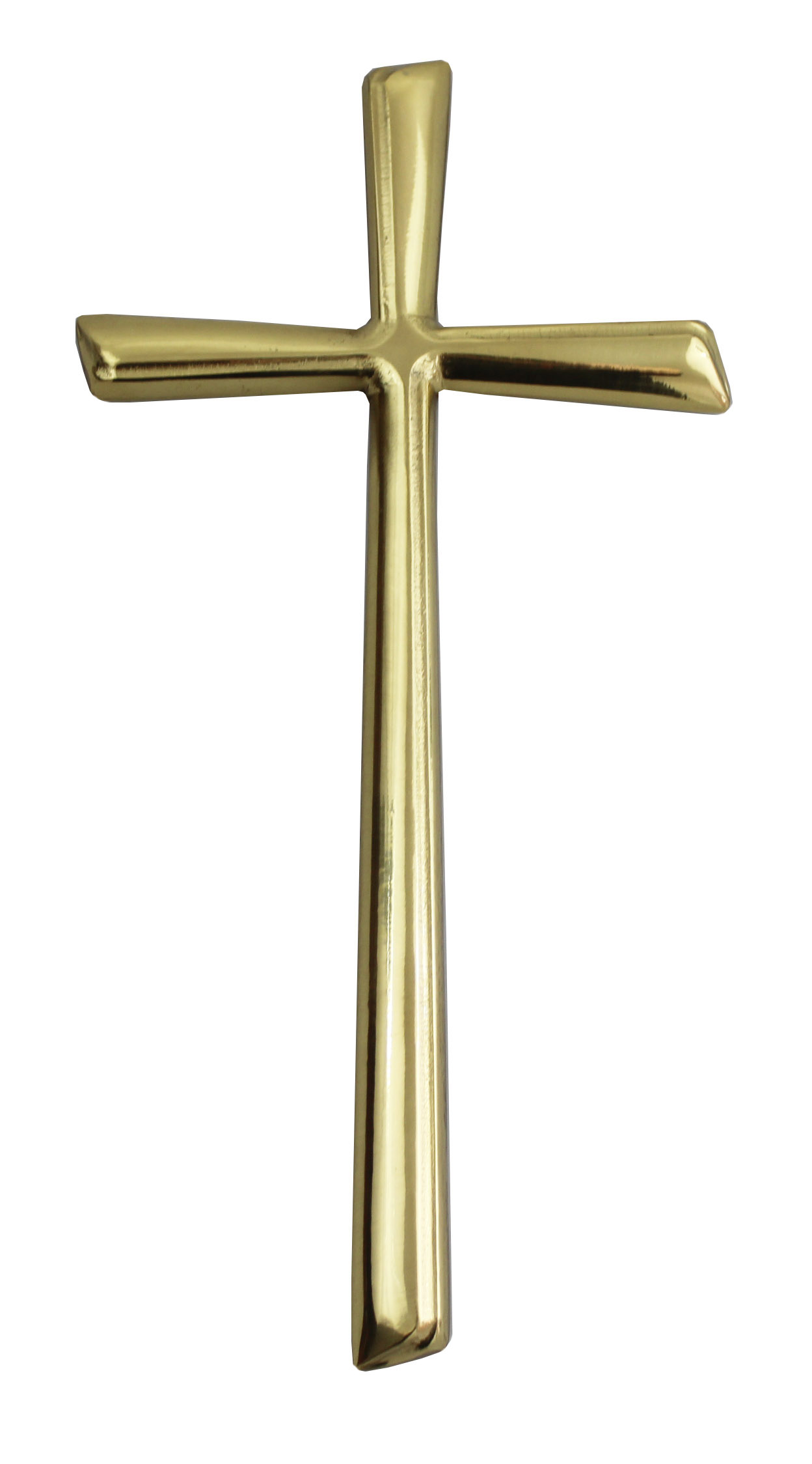 Krížik 4.B - zlatý - výška 28 cm
