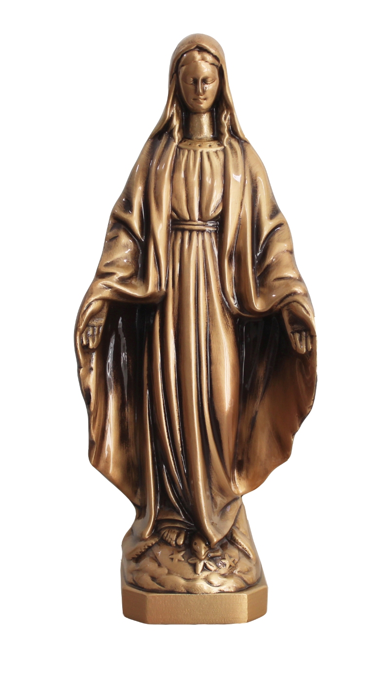 Socha Panny Márie / Bronzová Socha Panny Márie / Bronzová