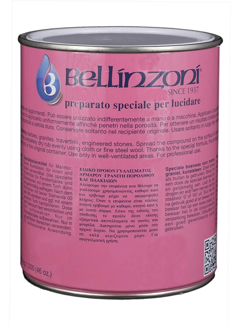 Bellinzoni - Leštiaca pasta - čierna / 0.35 kg