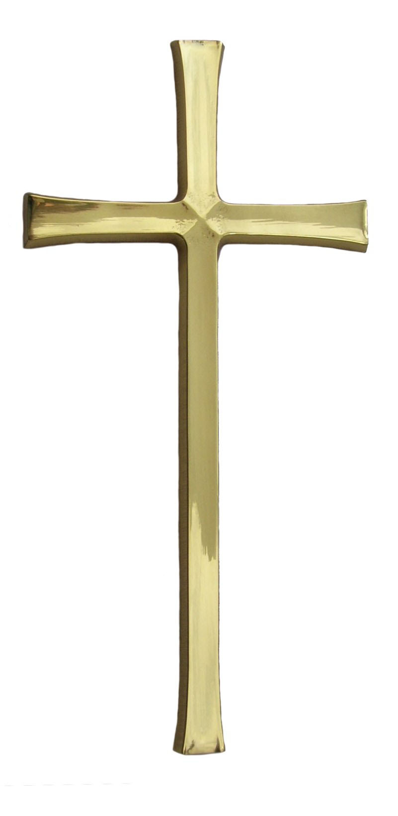 Krížik 5.B - zlatý - výška 25 cm