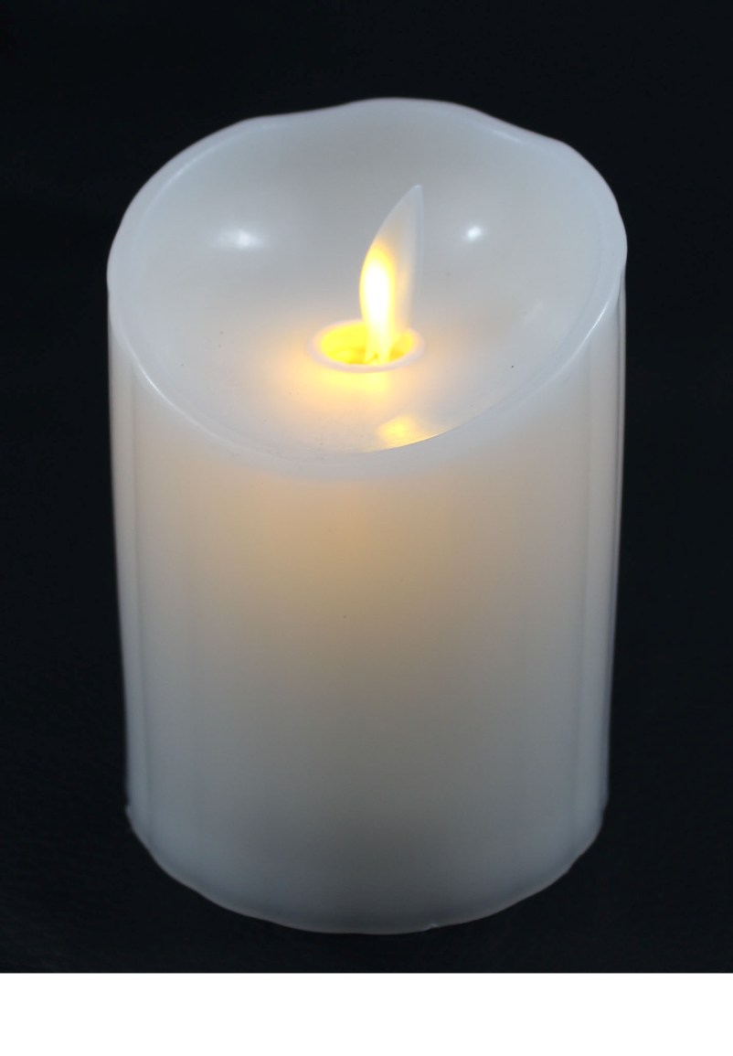 LED kahanček Sviečka LC4 - žltý